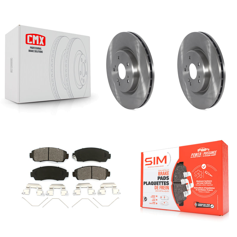 Transit Auto K8S-103714 Disc Brake Kit for 2019-2024 Acura RDX - Front product image