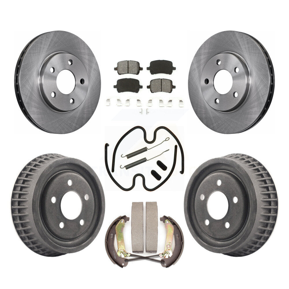 Transit Auto K8S-103725 Disc Brake Kit for 2004 Chevrolet Malibu - Front and Rear product image