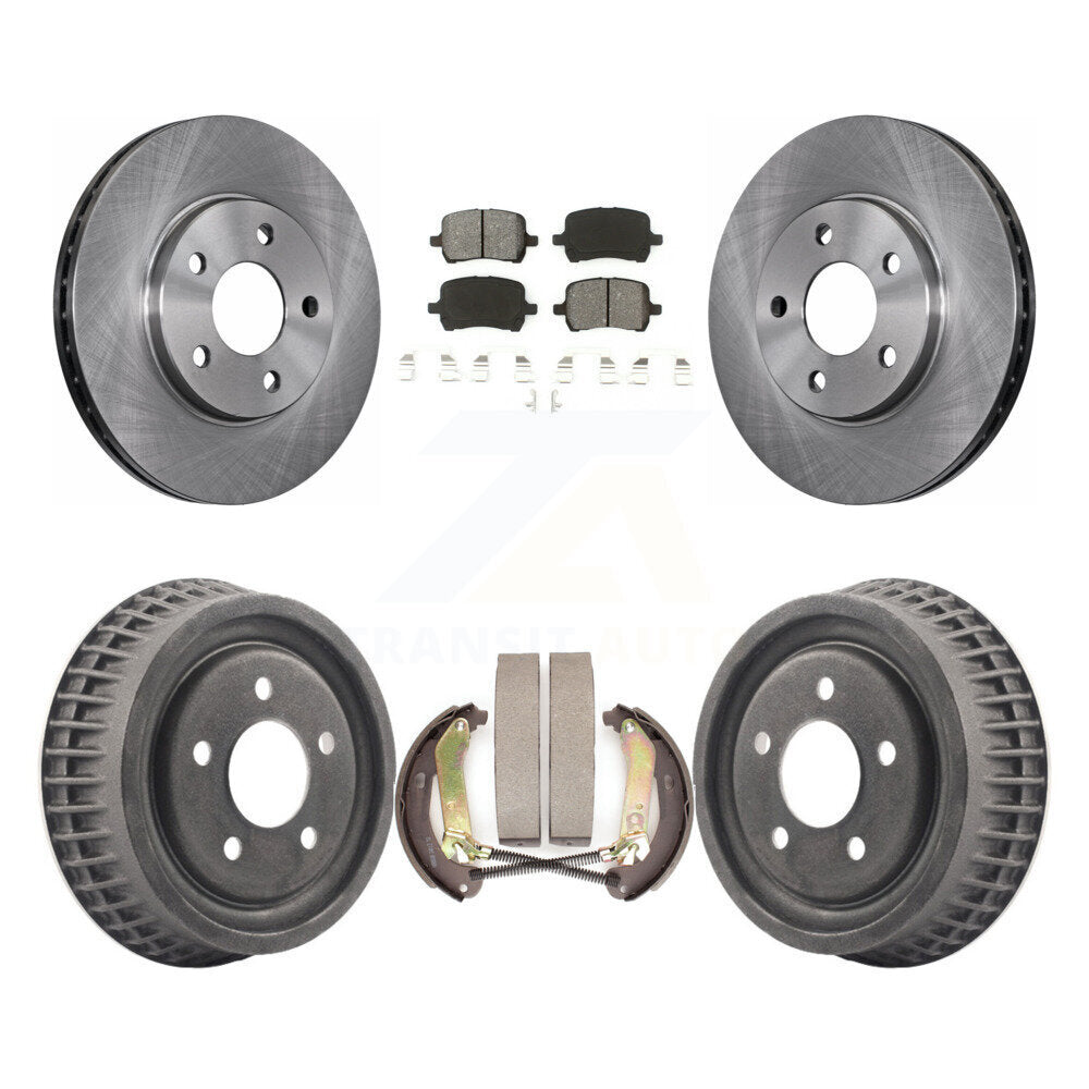 Transit Auto K8S-103731 Disc Brake Kit for 2004 Chevrolet Malibu - Front and Rear product image