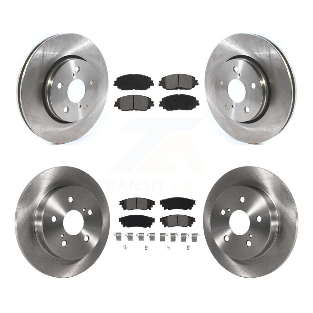 Transit Auto K8S-103746 Disc Brake Kit for 2019 Toyota C-HR - Front and Rear product image