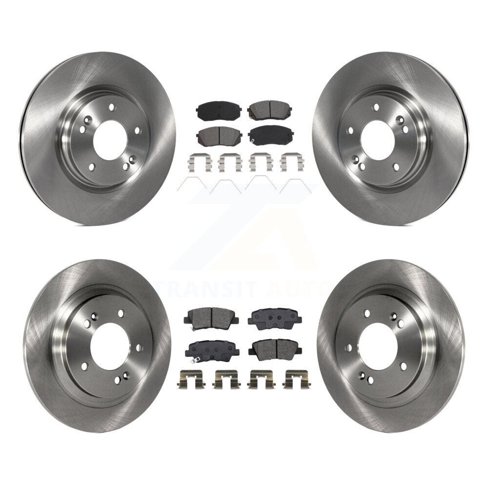 Transit Auto K8S-103749 Disc Brake Kit for 2018-2022 Kia Forte5, Hyundai Elantra GT - Front and Rear product image