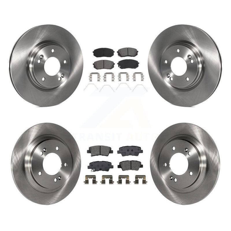 Transit Auto K8S-103749 Disc Brake Kit for 2018-2022 Kia Forte5, Hyundai Elantra GT - Front and Rear product image