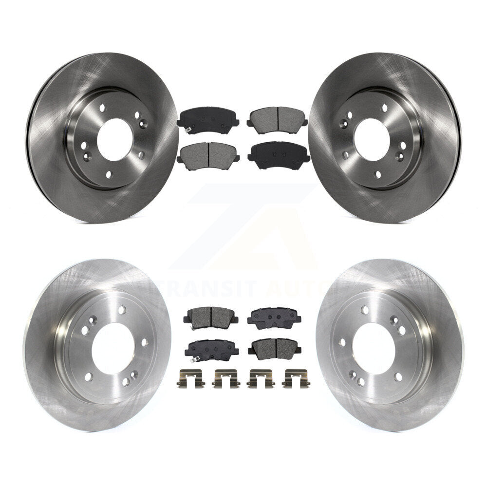 Transit Auto K8S-103750 Disc Brake Kit for 2019-2021 Hyundai Veloster - Front and Rear product image