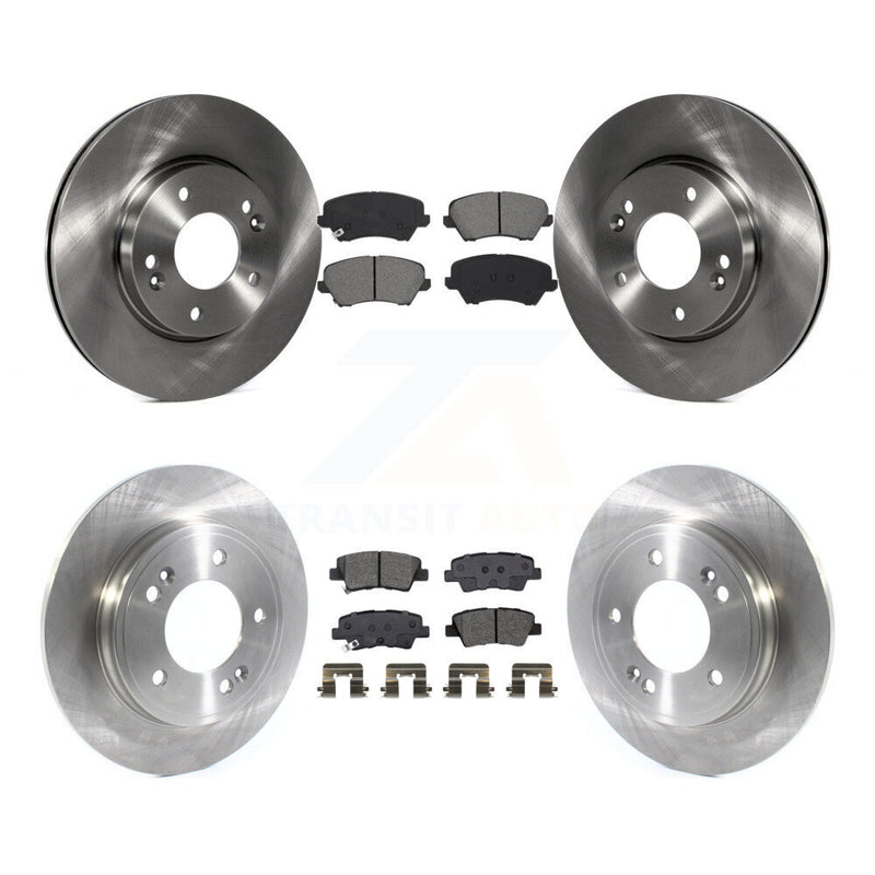 Transit Auto K8S-103750 Disc Brake Kit for 2019-2021 Hyundai Veloster - Front and Rear product image