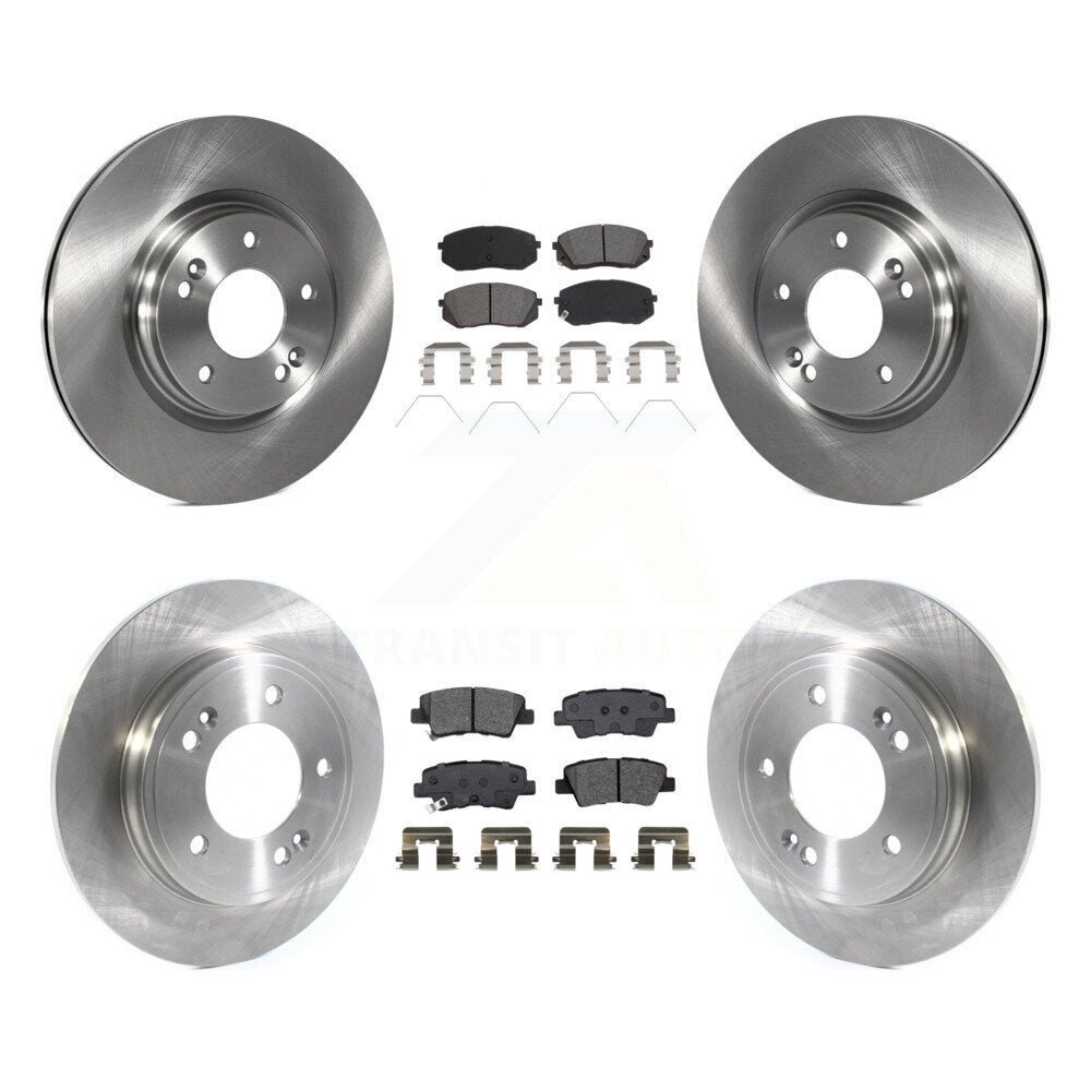 Transit Auto K8S-103751 Disc Brake Kit for 2019-2023 Kia Forte, Kia Forte5, Hyundai Veloster - Front and Rear product image