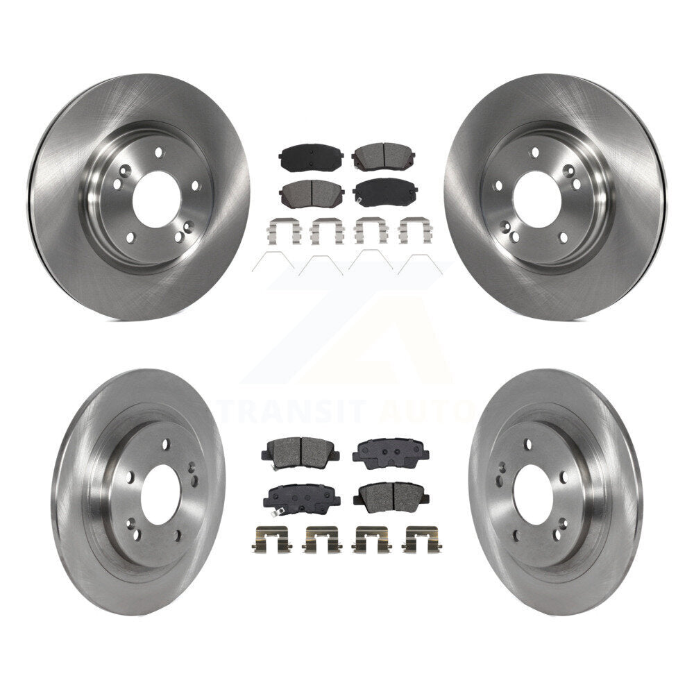 Transit Auto K8S-103756 Disc Brake Kit for 2022-2023 Hyundai Kona - Front and Rear product image