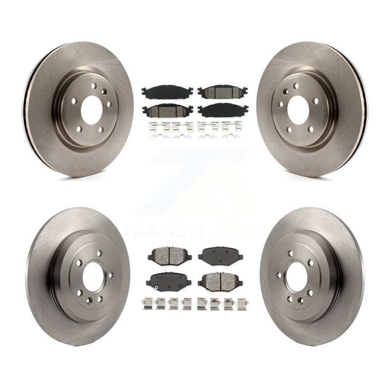 Transit Auto K8S-103758 Disc Brake Kit for 2015 Ford Explorer - Front and Rear product image