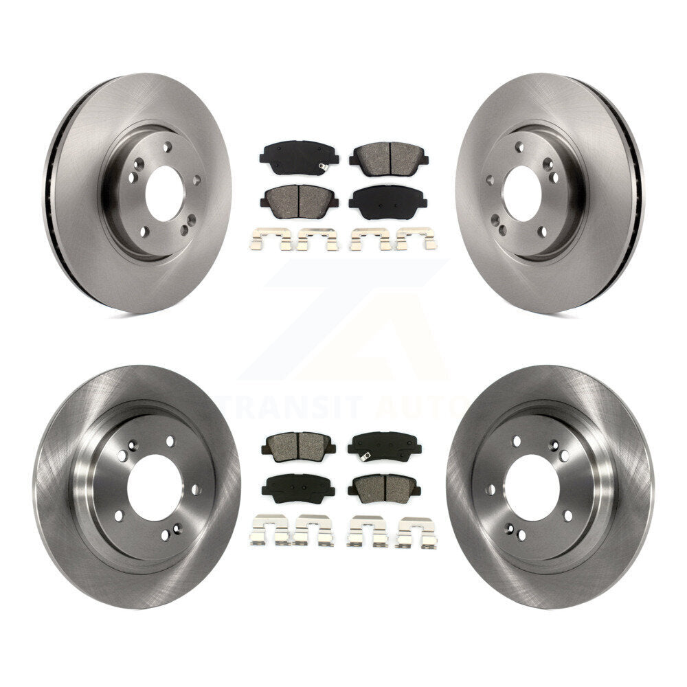 Transit Auto K8S-103760 Disc Brake Kit for 2015 Hyundai Sonata - Front and Rear product image