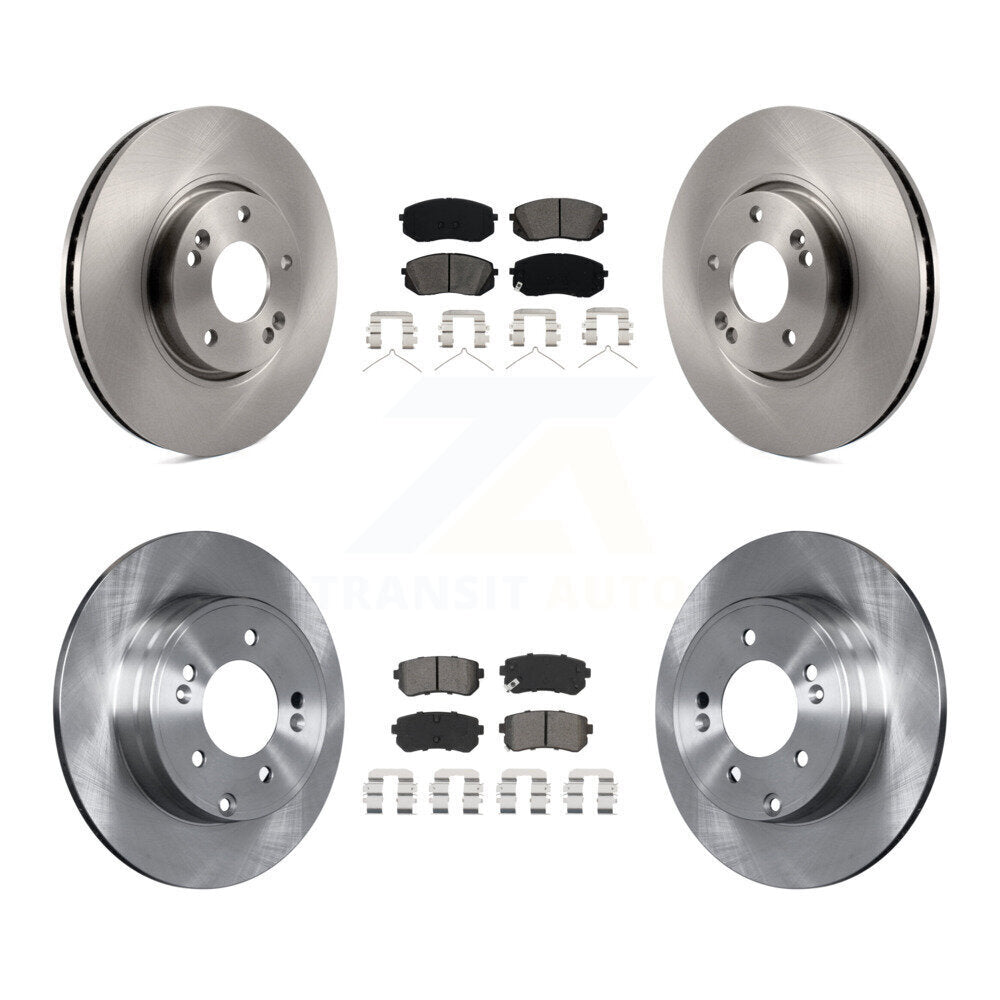 Transit Auto K8S-103761 Disc Brake Kit for 2016 Hyundai Sonata - Front and Rear product image
