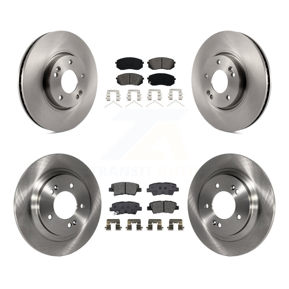 Transit Auto K8S-103762 Disc Brake Kit for 2016 Hyundai Sonata - Front and Rear product image