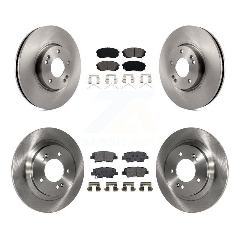 Transit Auto K8S-103762 Disc Brake Kit for 2016 Hyundai Sonata - Front and Rear product image