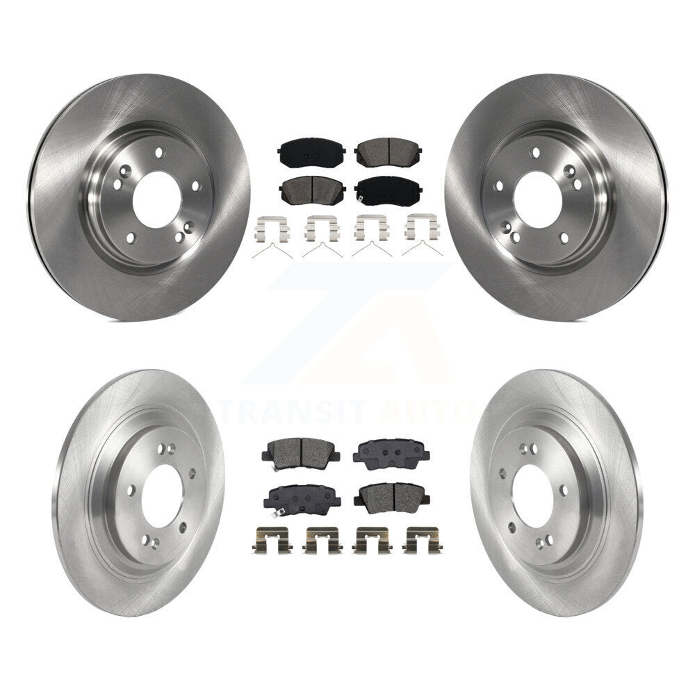 Transit Auto K8S-103763 Disc Brake Kit for 2019-2023 Hyundai Kona Electric, Kia Niro EV - Front and Rear product image