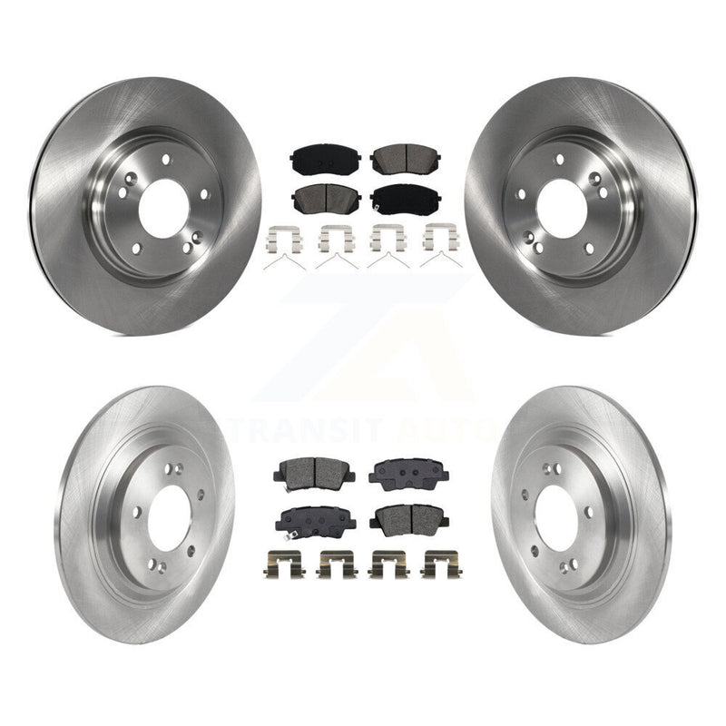 Transit Auto K8S-103763 Disc Brake Kit for 2019-2023 Hyundai Kona Electric, Kia Niro EV - Front and Rear product image