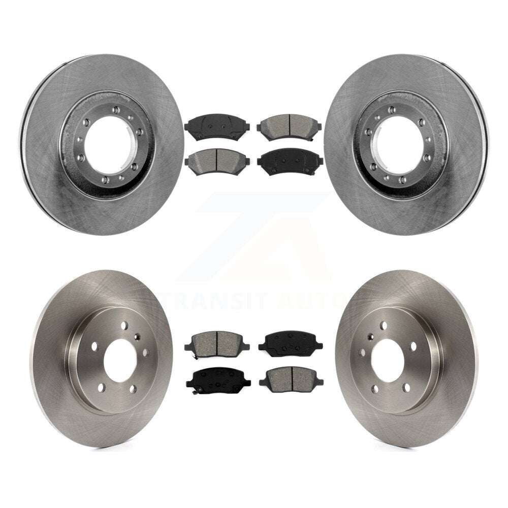 Transit Auto K8S-103765 Disc Brake Kit for 2005 Pontiac Montana - Front and Rear product image