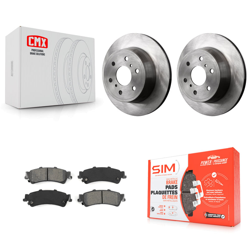 Transit Auto K8S-103774 Disc Brake Kit for 2007 GMC Sierra 1500 Classic - Rear product image