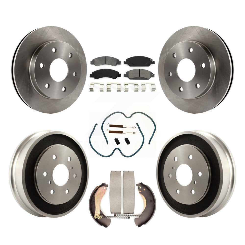 Transit Auto K8S-103776 Disc Brake Kit for 2007 GMC Sierra 1500 - Front and Rear product image