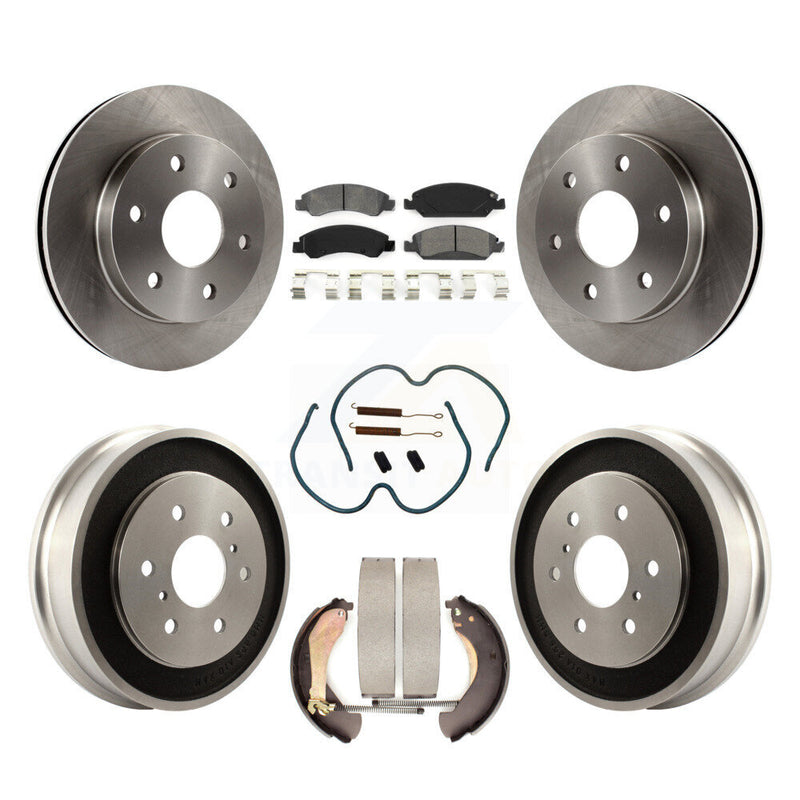 Transit Auto K8S-103776 Disc Brake Kit for 2007 GMC Sierra 1500 - Front and Rear product image