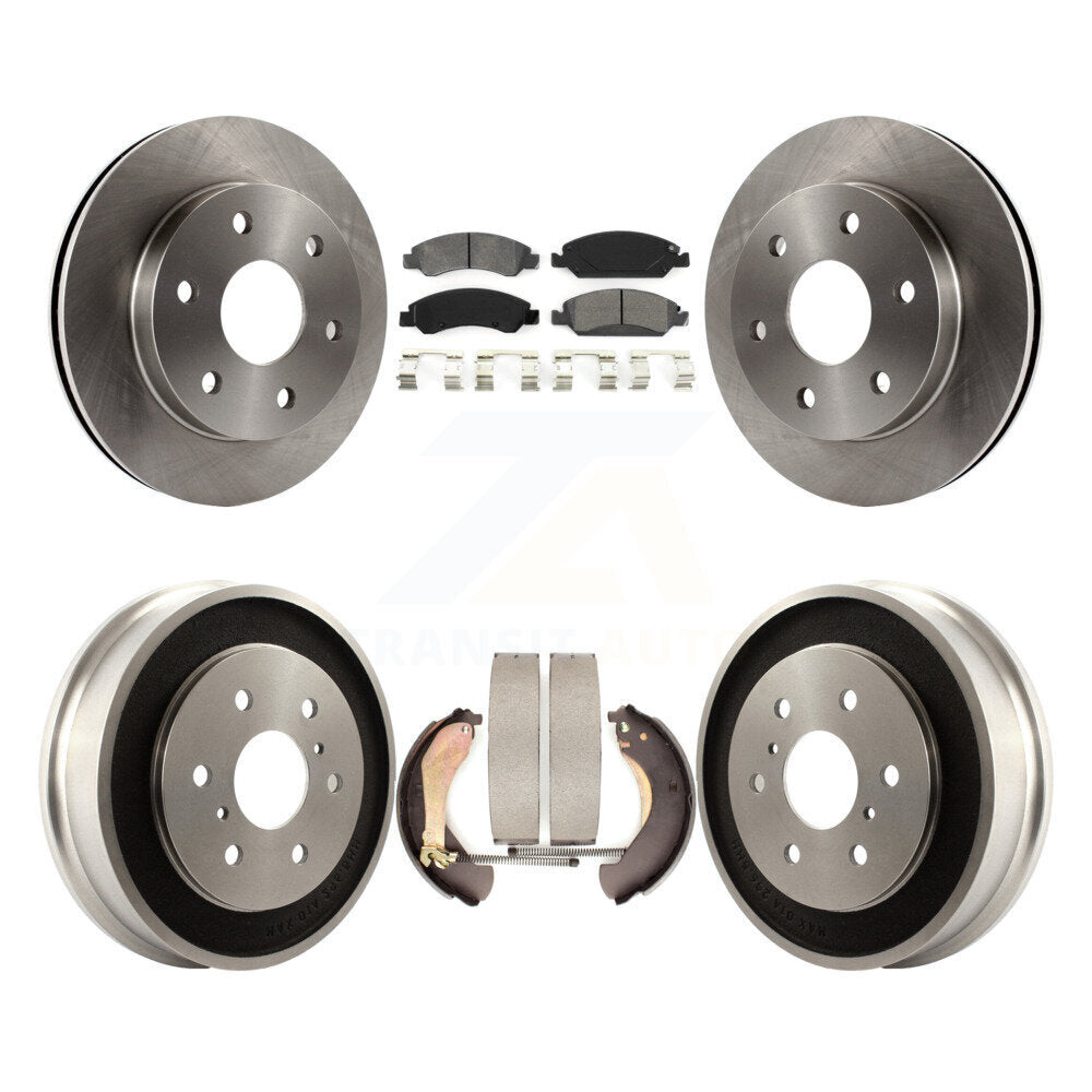 Transit Auto K8S-103777 Disc Brake Kit for 2007 GMC Sierra 1500 - Front and Rear product image