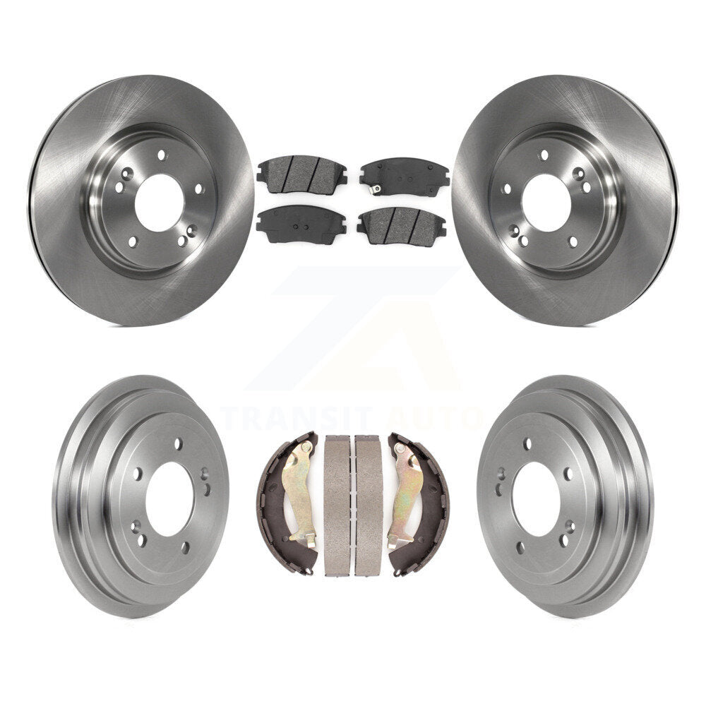 Transit Auto K8S-103778 Disc Brake Kit for 2017-2020 Hyundai Elantra - Front and Rear product image