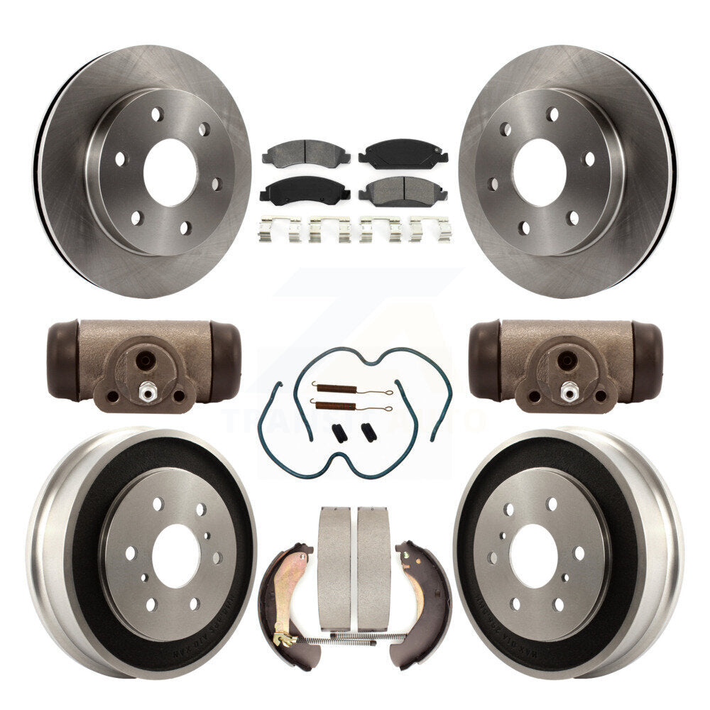 Transit Auto K8S-103780 Disc Brake Kit for 2007 GMC Sierra 1500 - Front and Rear product image