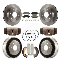 Transit Auto K8S-103780 Disc Brake Kit for 2007 GMC Sierra 1500 - Front and Rear product image
