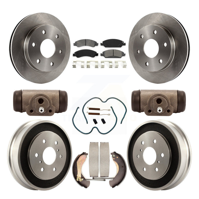Transit Auto K8S-103780 Disc Brake Kit for 2007 GMC Sierra 1500 - Front and Rear product image