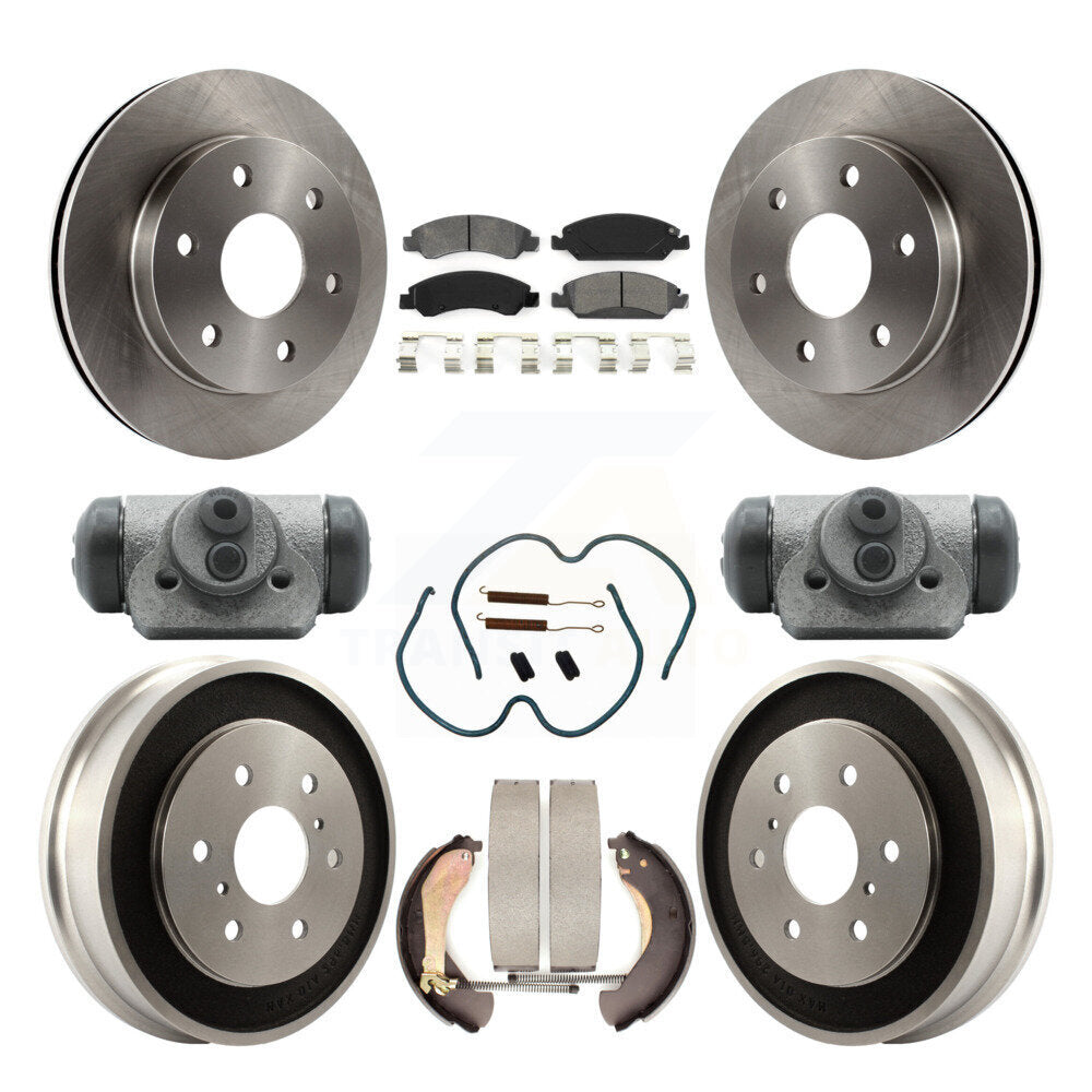 Transit Auto K8S-103781 Disc Brake Kit for 2007 GMC Sierra 1500 - Front and Rear product image