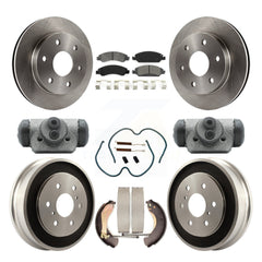 Transit Auto K8S-103781 Disc Brake Kit for 2007 GMC Sierra 1500 - Front and Rear product image