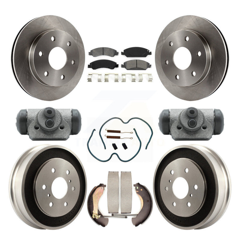 Transit Auto K8S-103781 Disc Brake Kit for 2007 GMC Sierra 1500 - Front and Rear product image