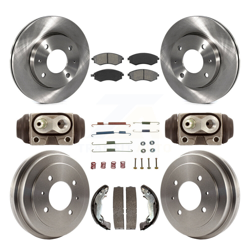Transit Auto K8S-103783 Disc Brake Kit for 2002-2006 Hyundai Elantra - Front and Rear product image