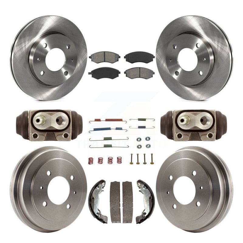 Transit Auto K8S-103783 Disc Brake Kit for 2002-2006 Hyundai Elantra - Front and Rear product image