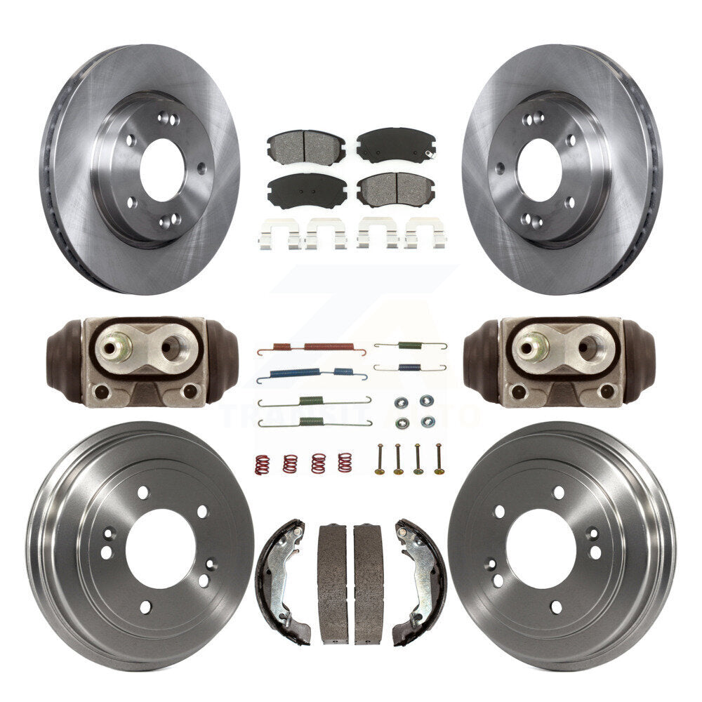 Transit Auto K8S-103784 Disc Brake Kit for 2008-2010 Hyundai Elantra - Front and Rear product image