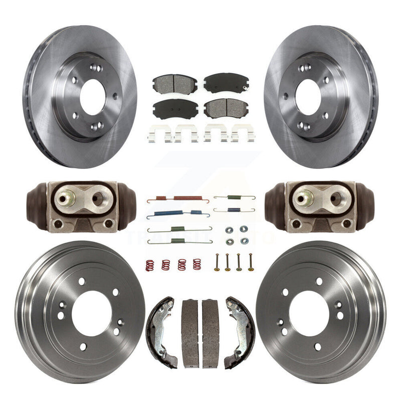 Transit Auto K8S-103784 Disc Brake Kit for 2008-2010 Hyundai Elantra - Front and Rear product image