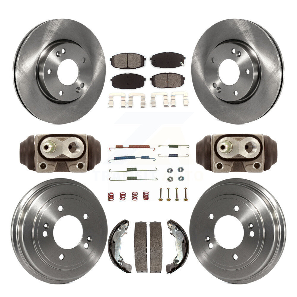 Transit Auto K8S-103785 Disc Brake Kit for 2009-2010 Hyundai Elantra - Front and Rear product image