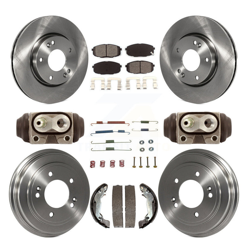 Transit Auto K8S-103785 Disc Brake Kit for 2009-2010 Hyundai Elantra - Front and Rear product image
