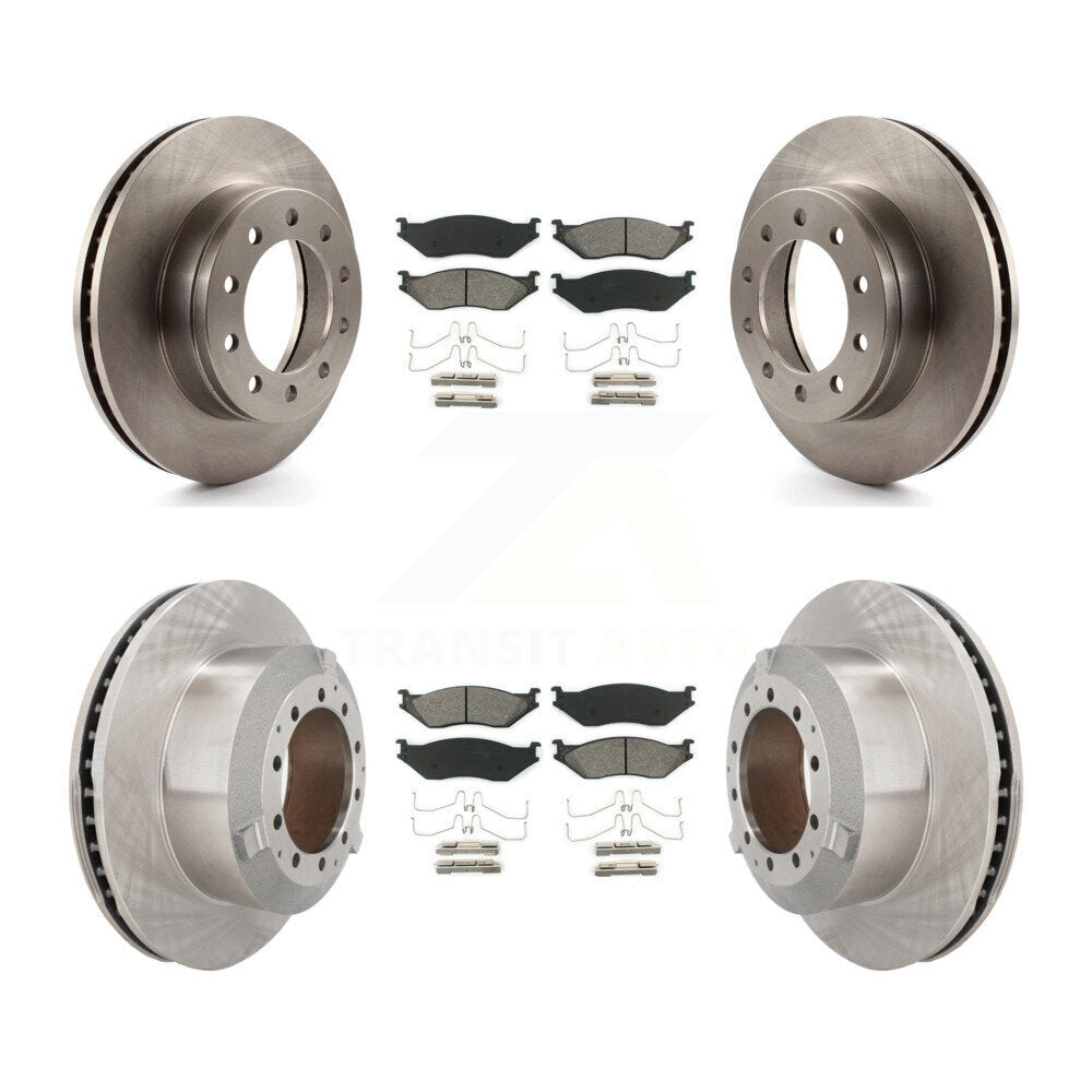 Transit Auto K8S-103795 Disc Brake Kit for 2005-2016 Ford F-450 Super Duty, International CF500, International CF600 & more - Front and Rear product image