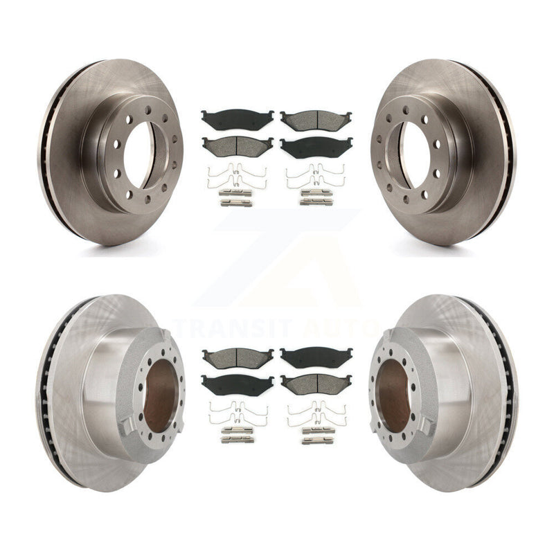 Transit Auto K8S-103795 Disc Brake Kit for 2005-2016 Ford F-450 Super Duty, International CF500, International CF600 & more - Front and Rear product image