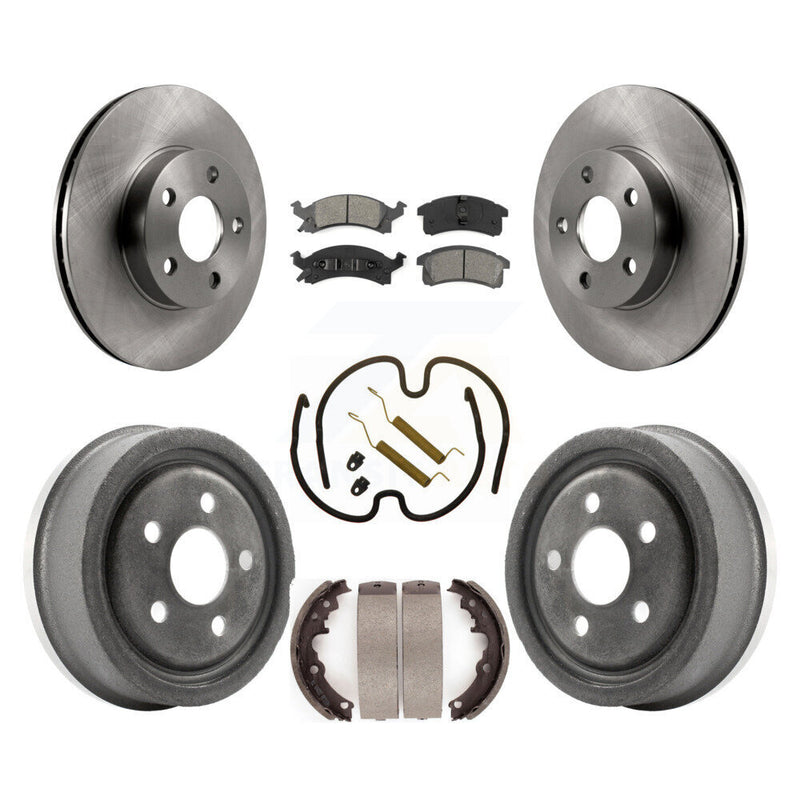 Transit Auto K8S-103808 Disc Brake Kit for 1996-1998 Pontiac Sunfire - Front and Rear product image