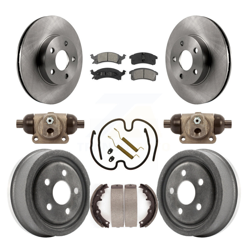 Transit Auto K8S-103822 Disc Brake Kit for 1996-1998 Pontiac Sunfire - Front and Rear product image