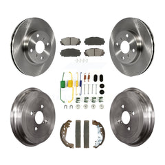 Transit Auto K8S-103828 Disc Brake Kit for 2014-2018 Toyota Yaris - Front and Rear product image