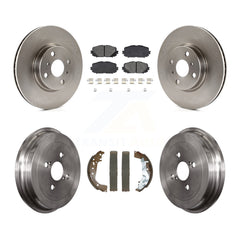 Transit Auto K8S-103831 Disc Brake Kit for 2015-2018 Toyota Yaris - Front and Rear product image