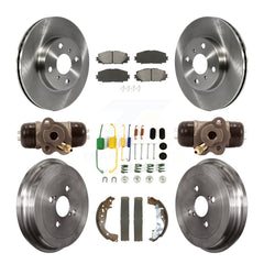 Transit Auto K8S-103832 Disc Brake Kit for 2014-2018 Toyota Yaris - Front and Rear product image