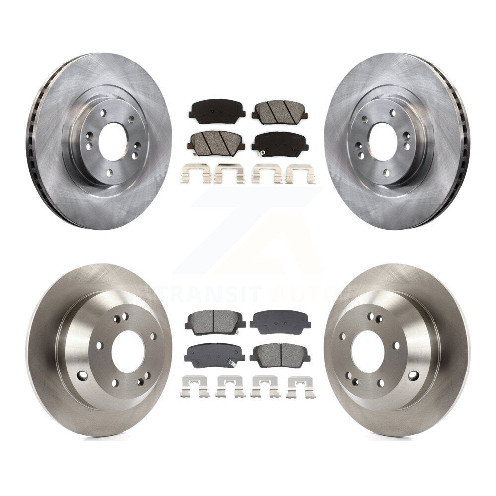 Transit Auto K8S-103841 Disc Brake Kit for 2013-2016 Kia Sorento, Hyundai Santa Fe Sport - Front and Rear product image