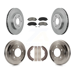 Transit Auto K8S-103845 Disc Brake Kit for 2008-2014 Mitsubishi Lancer - Front and Rear product image