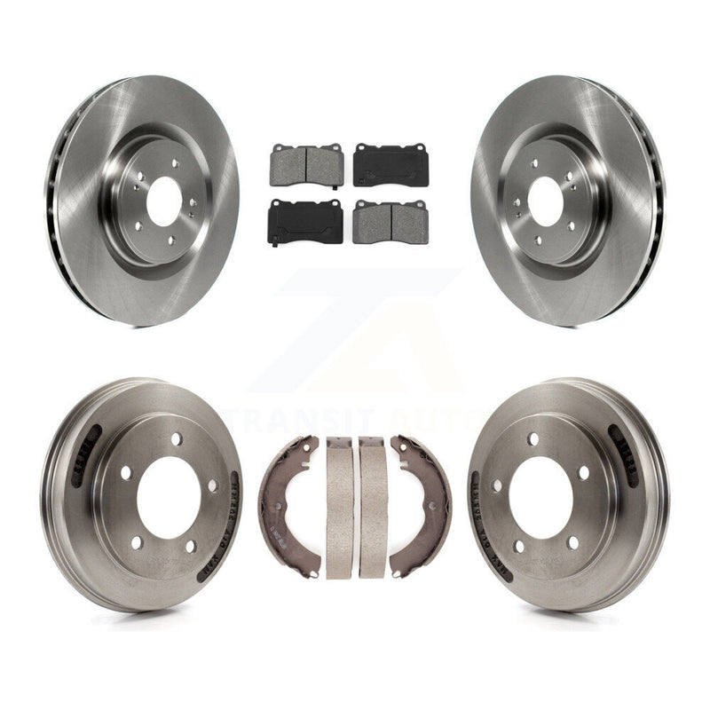 Transit Auto K8S-103846 Disc Brake Kit for 2008-2009 Mitsubishi Lancer - Front and Rear product image