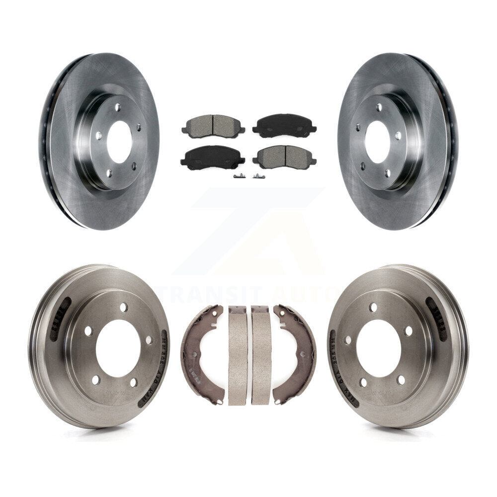 Transit Auto K8S-103847 Disc Brake Kit for 2008-2009 Mitsubishi Lancer - Front and Rear product image