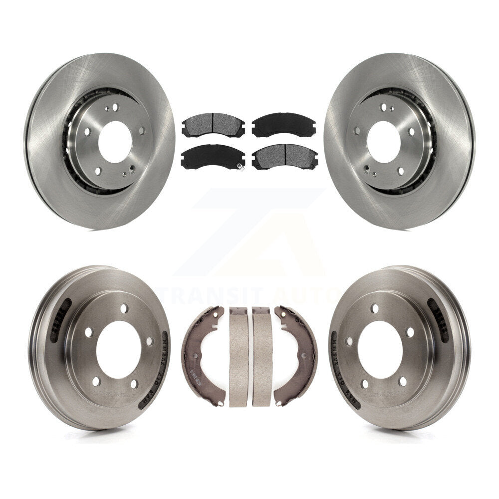 Transit Auto K8S-103848 Disc Brake Kit for 2009 Mitsubishi Lancer - Front and Rear product image
