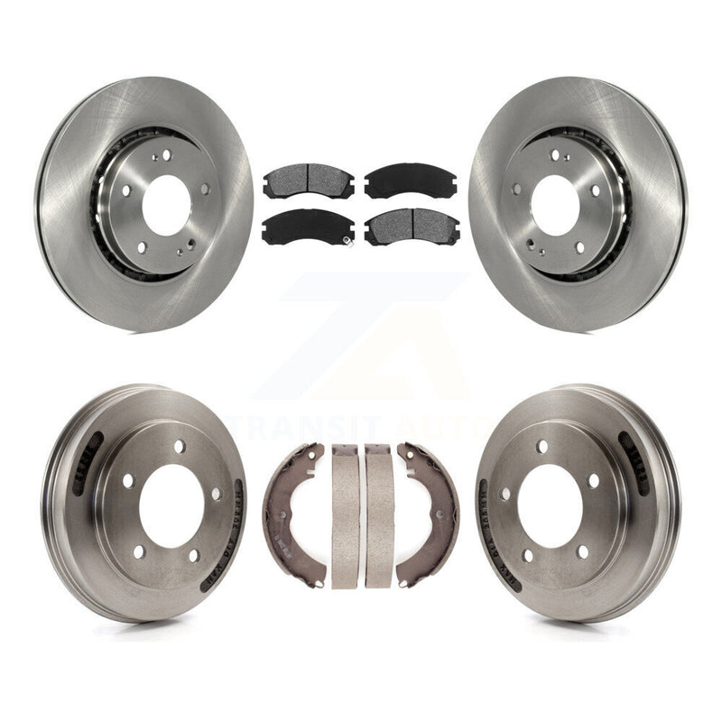 Transit Auto K8S-103848 Disc Brake Kit for 2009 Mitsubishi Lancer - Front and Rear product image