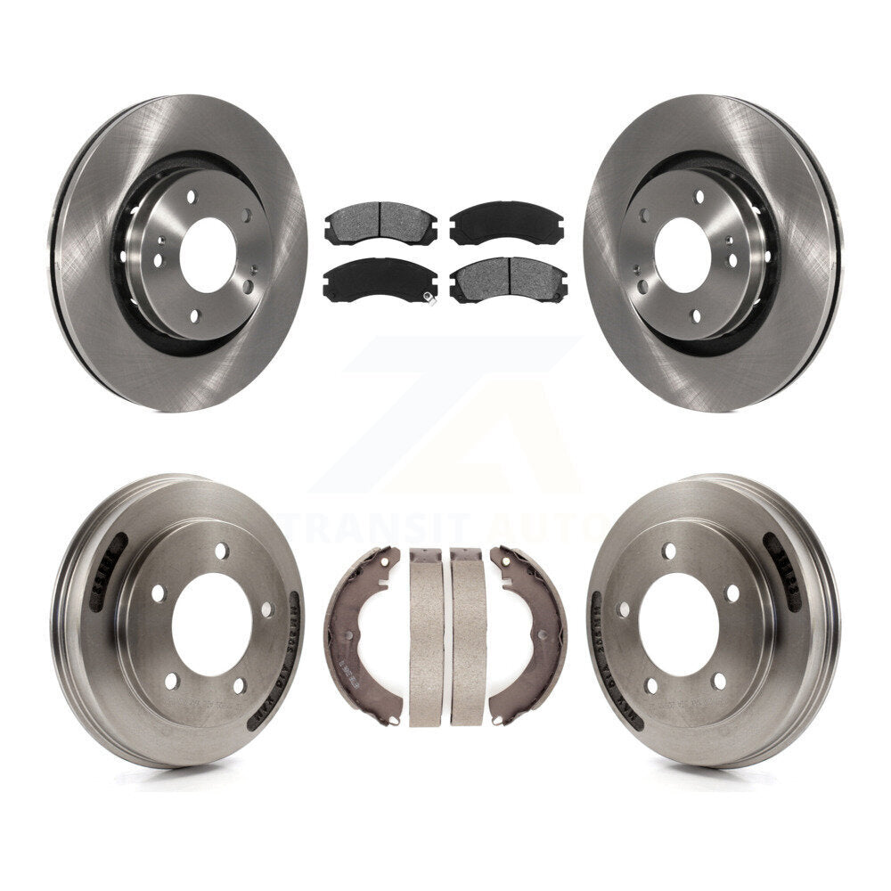 Transit Auto K8S-103849 Disc Brake Kit for 2009 Mitsubishi Lancer - Front and Rear product image
