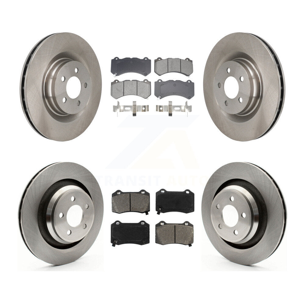 Transit Auto K8S-103850 Disc Brake Kit for 2015-2021 Dodge Charger, Dodge Challenger - Front and Rear product image